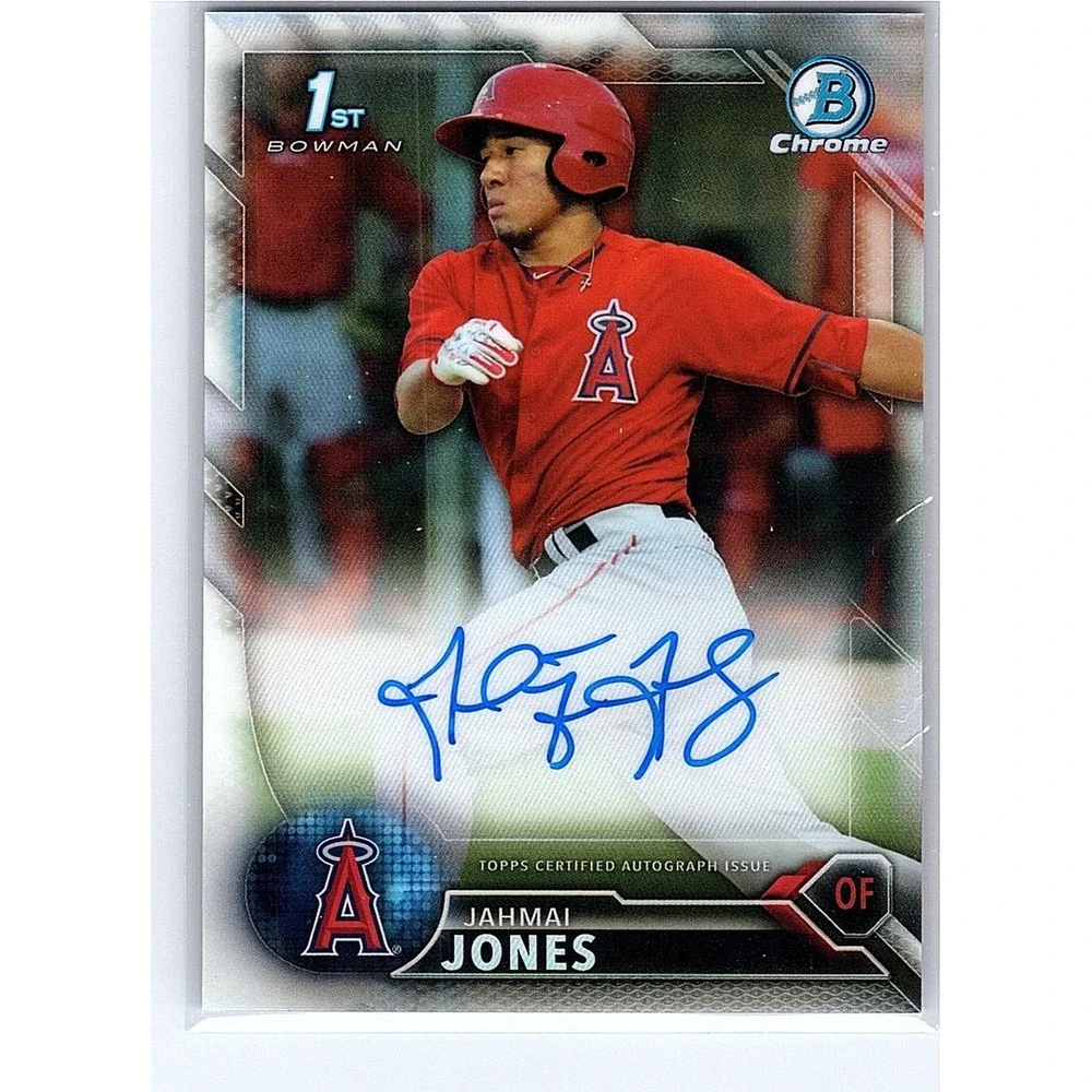 2016 Bowman Chrome Prospects Refractor 493/499 Jahmai Jones #BCAP-JJ Auto